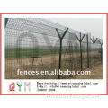 high security steel wire mesh fencing system design